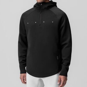 ASRV Black Half Zip Hoodie Performance Pullover Men’s XL